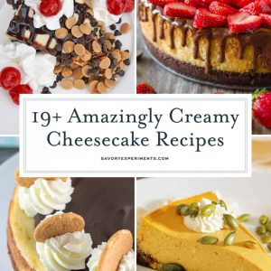 Cheesecake recipes collage