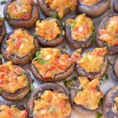 sausage stuffed mushrooms