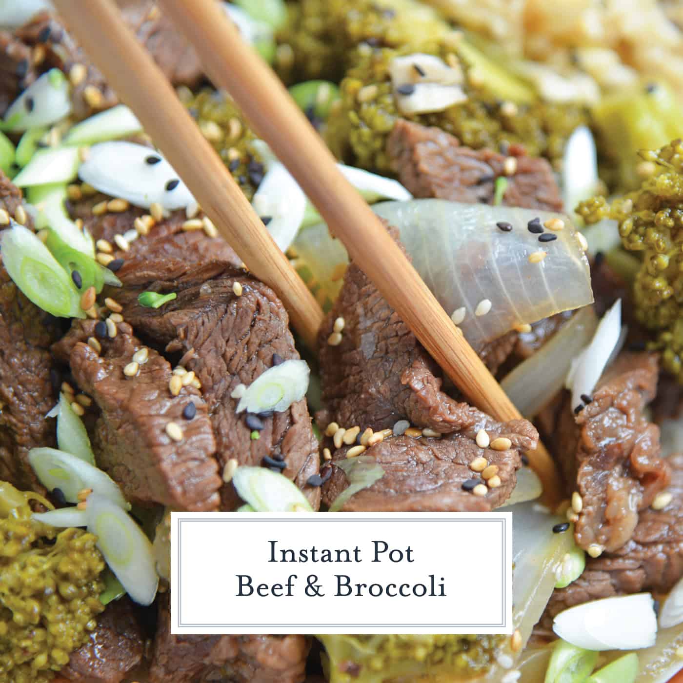Instant Pot Beef and Broccoli is a quick, easy and healthy alternative to your favorite Chinese takeout dish. Ready in just 30 minutes! #beefandbroccoli #instantpotrecipes www.savoryexperiments.com