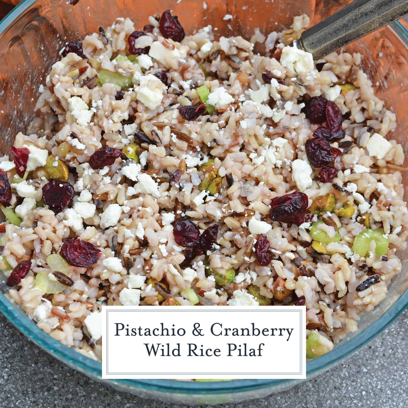 This Wild Rice Pilaf recipe is an easy side dish for your next potluck, picnic or dinner. Quick and easy to make in advance it's the best rice pilaf recipe! #wildricepilaf #ricepilafrecipe www.savoryexperiments.com