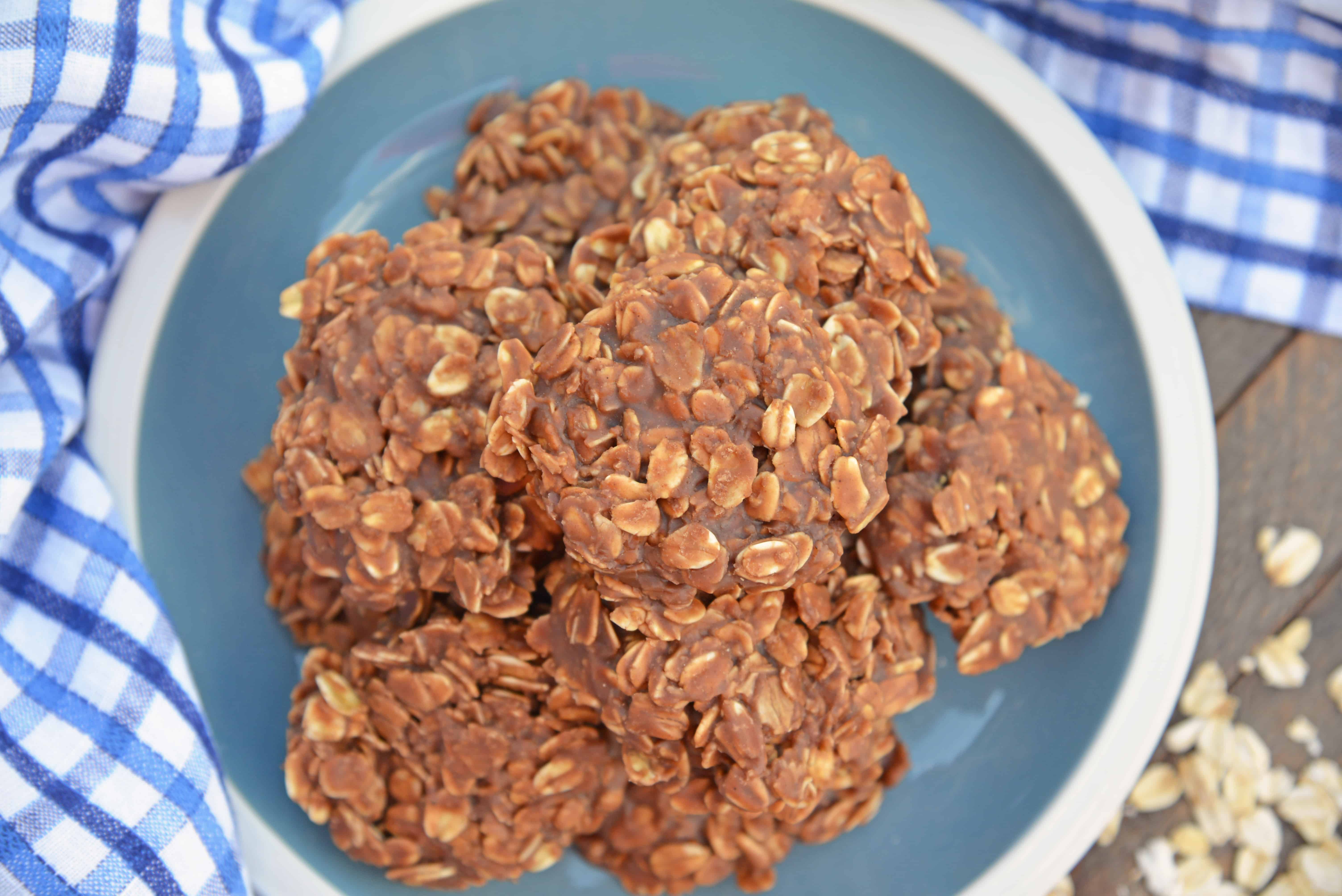 If you've always thought oatmeal no bake cookies were difficult, this classic no bake cookie recipe will change your mind. With these tips, you'll end up with the perfect peanut butter no bake cookies every time! #oatmealnobakecookies #classicnobakecookies www.savoryexperiments.com