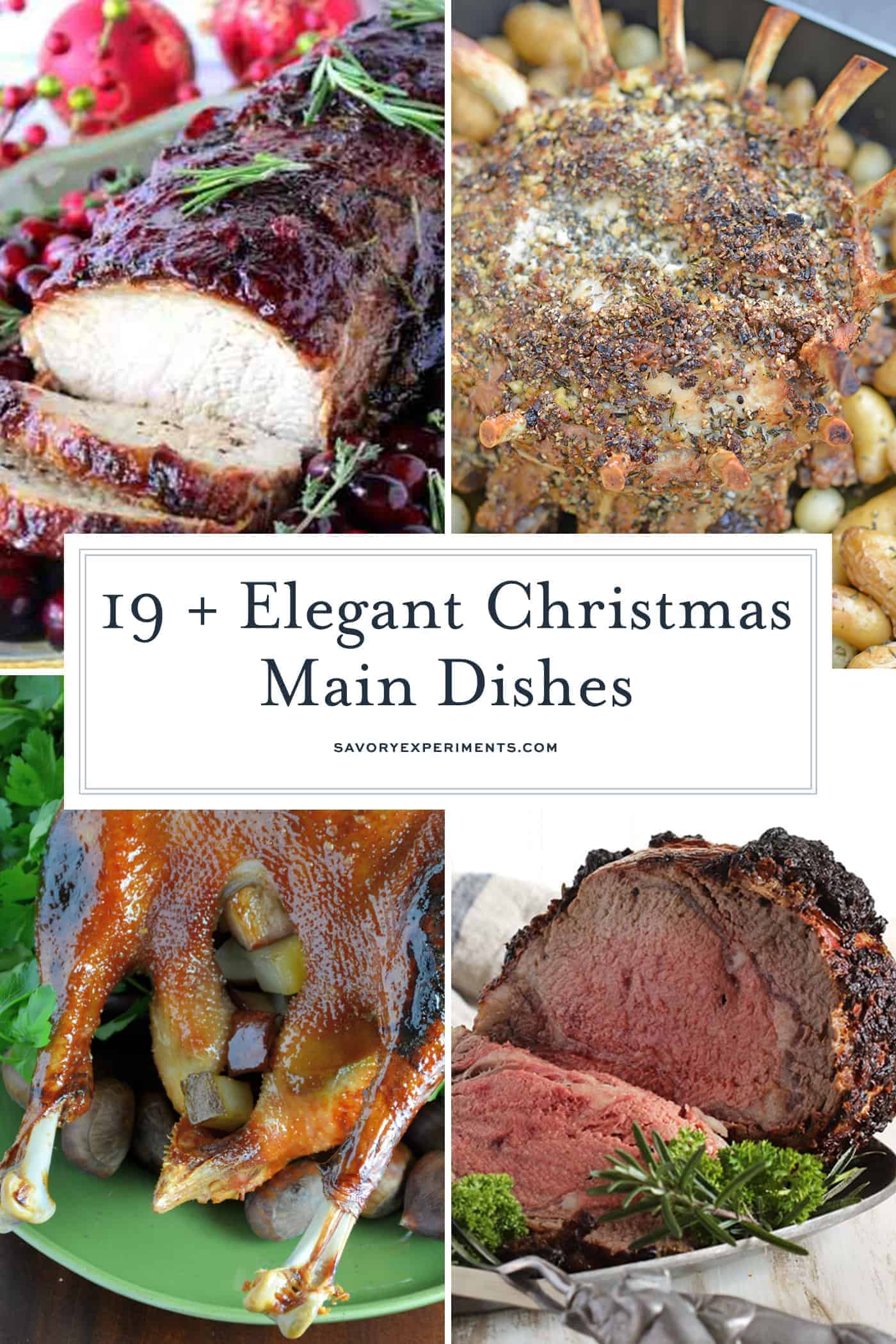 24+ Christmas Main Dishes - Festive Holiday Main Dish Recipes