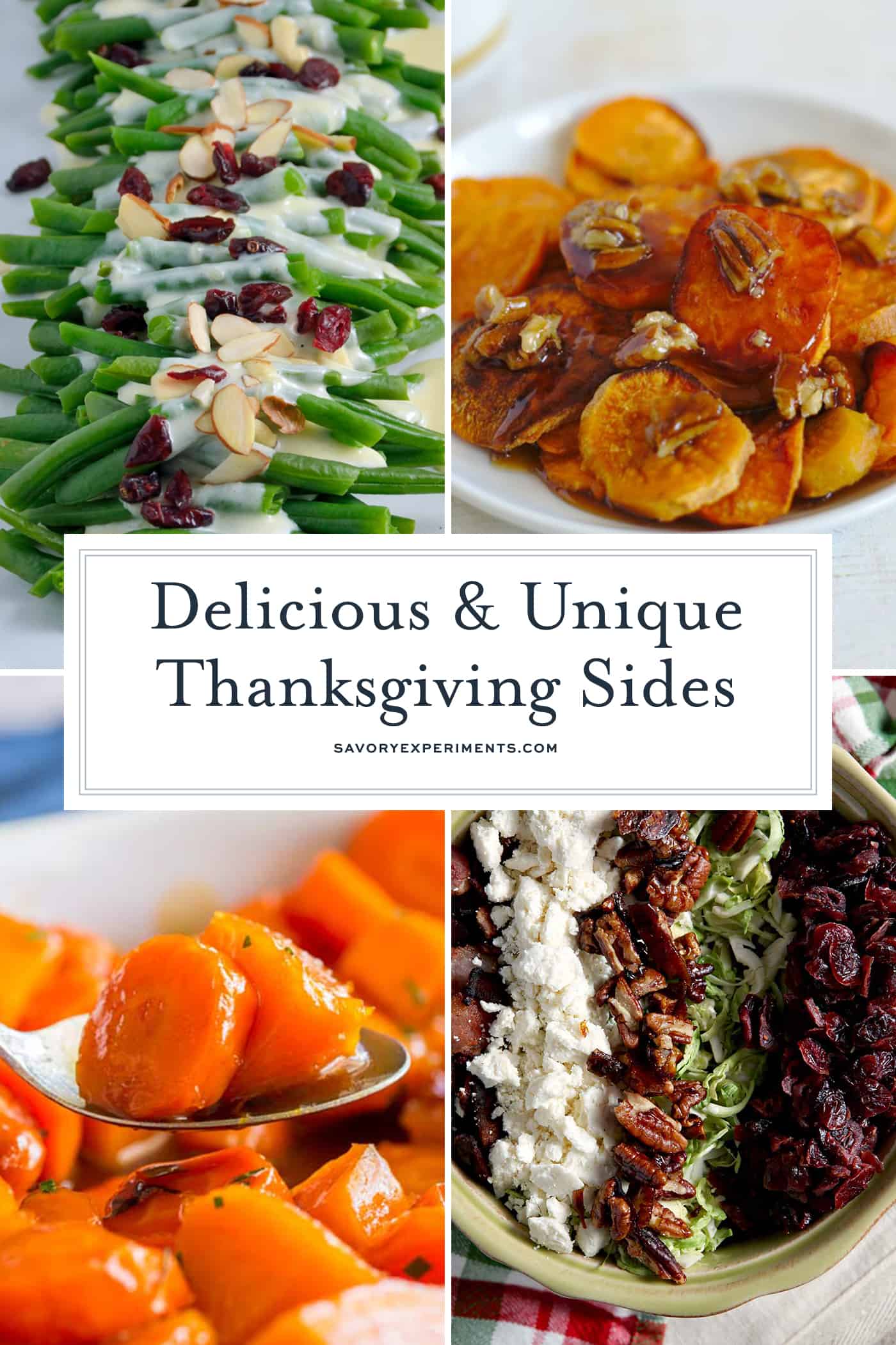 Thanksgiving sides collage