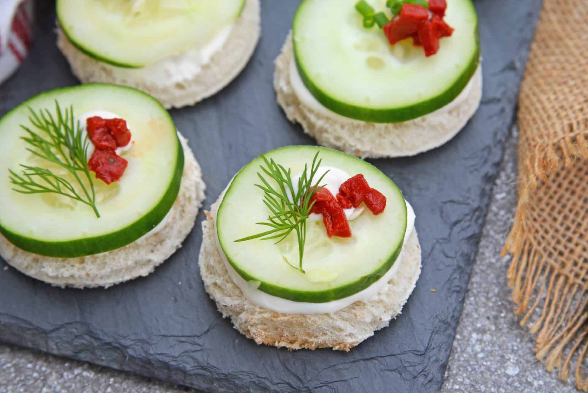 Easy Sandwiches For Baby Shower : Mini Sandwiches For Party Appetizer ...