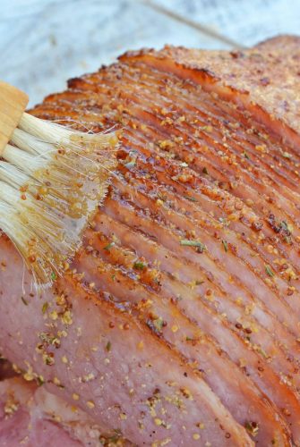 brown sugar spiral sliced ham