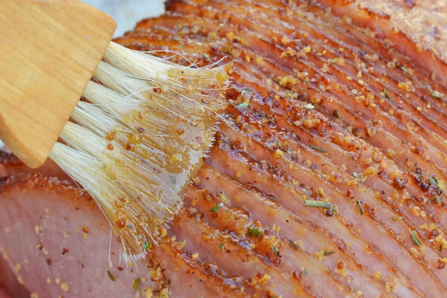 Mustard Brown Sugar Baked Ham Easy Spiral Ham Recipes