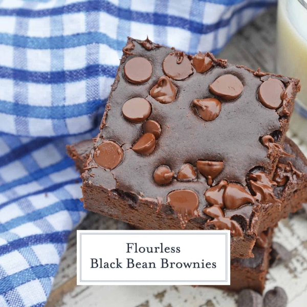 Flourless Black Bean Brownies Gluten Free Brownies