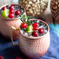 cranberry moscow mules