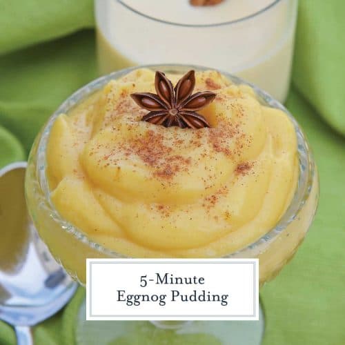 5Minute Eggnog Pudding Easy Homemade Pudding Recipes