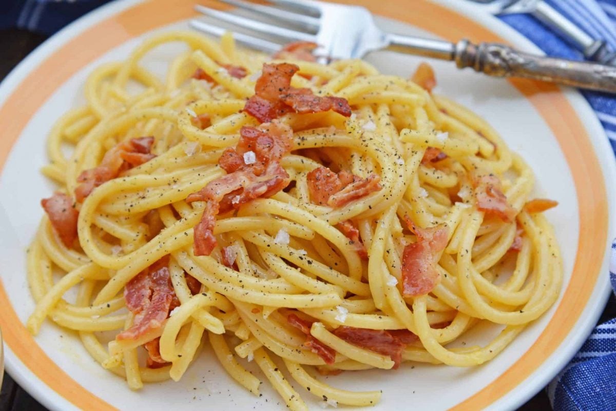 Easy Authentic Carbonara Recipe - Authentic Carbonara Just Like Rome!