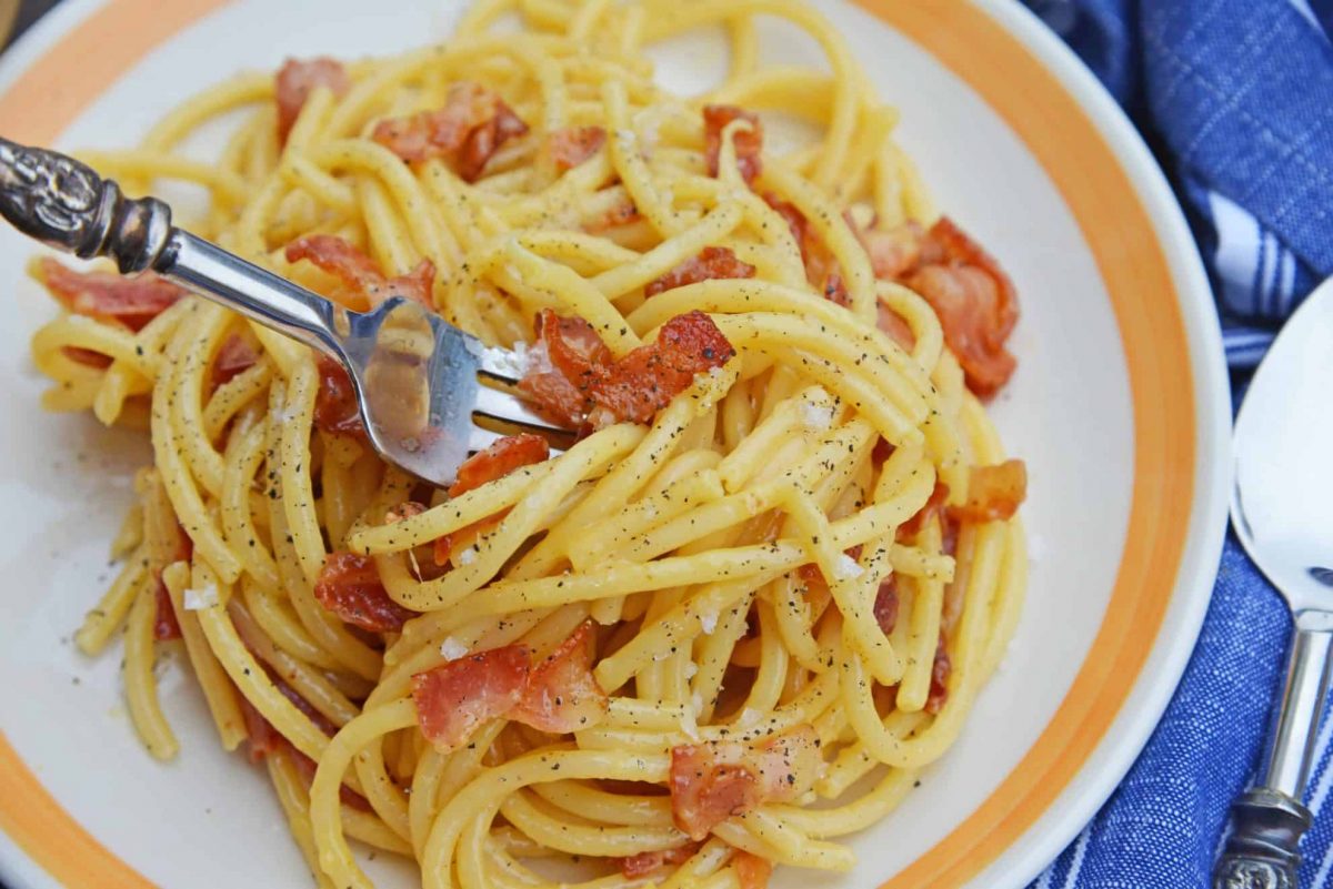 Easy Authentic Carbonara Recipe Authentic Carbonara Just Like Rome!