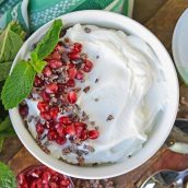 Discover 5 unique yogurt bowls using fresh fruit, natural sweeteners and nuts to help keep you on track for a healthy lifestyle while still feeling satisfied. #yogurtbowls www.savoryexperiments.com