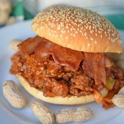 Homemade Sloppy Joes are so easy to make! Use my special sweet heat sloppy Joe sauce recipe with ground pork, beef, chicken or even turkey! #homemadesloppyjoes #sloppyjoesauce #sloppyjoerecipe www.savoryexperiments.com