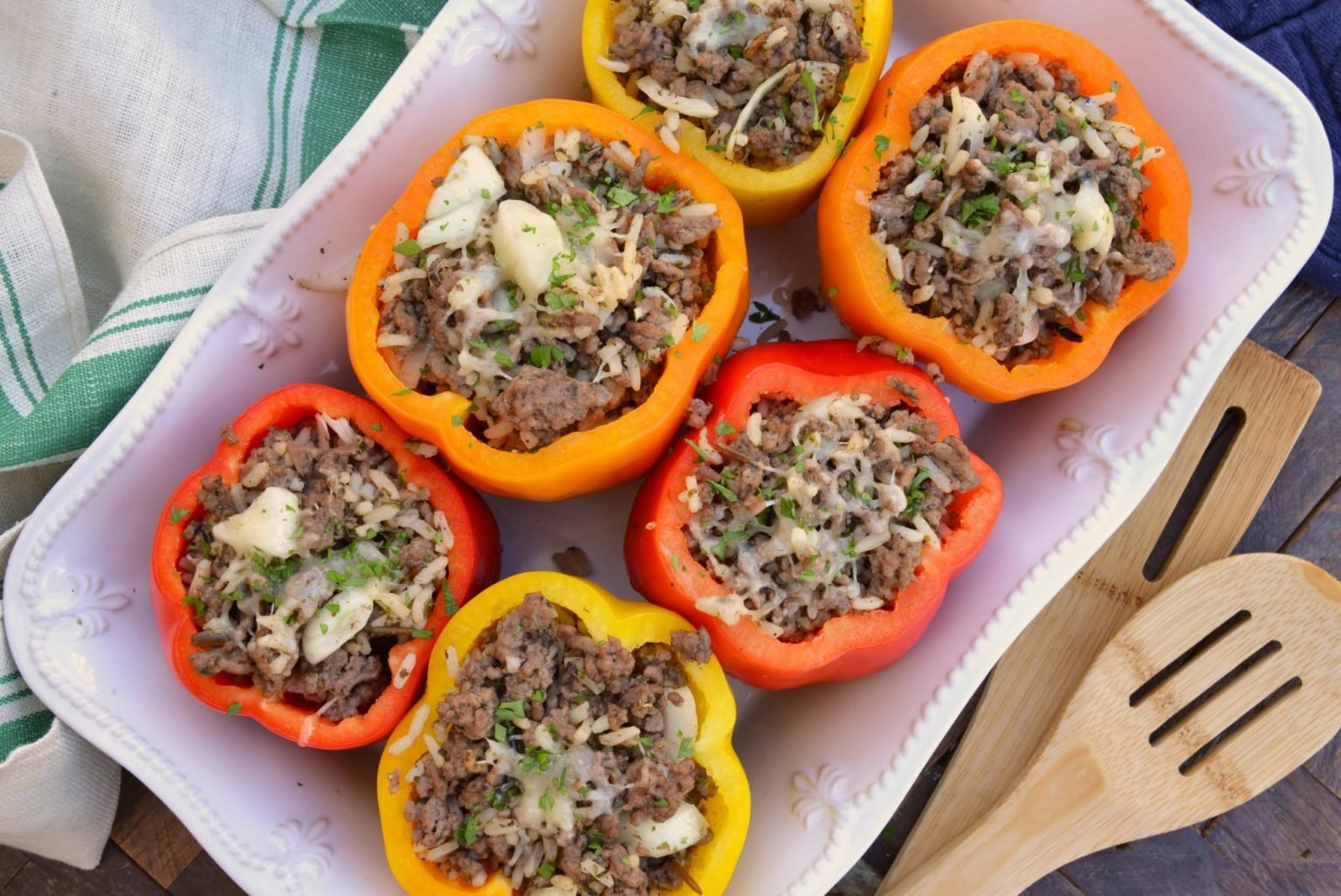 Classic Stuffed Peppers Easy Ground Beef Recipe in Under 30 Minutes!