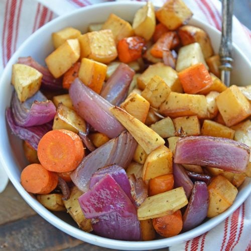 Balsamic Roasted Root Vegetables - How to Roast Vegetables