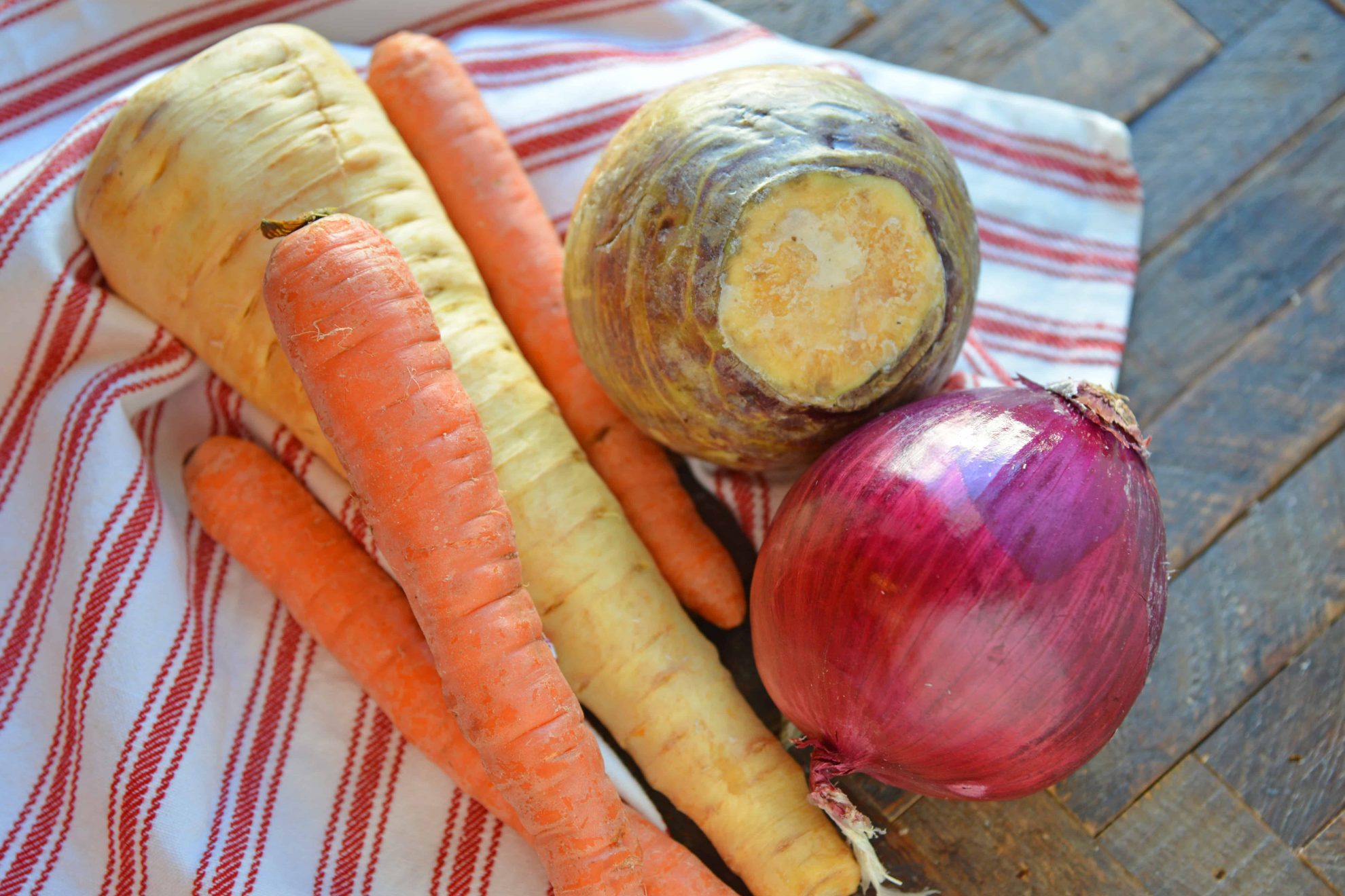 Balsamic Roasted Root Vegetables are veggies caramelized with balsamic vinegar and herbs for a crispy exterior, but smooth interior. #howtoroastvegetables #balsamicroastedrootvegetables #roastvegetables www.savoryexperiments.com 