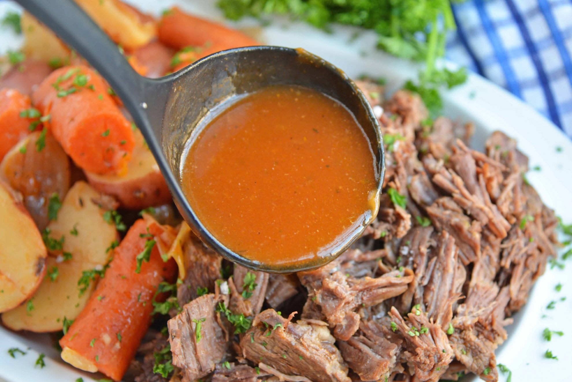 Tomato Gravy for Pot Roast