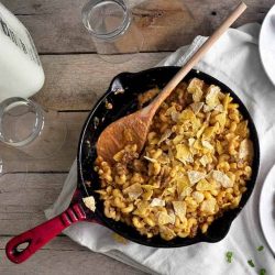 skillet chicken tortilla casserole