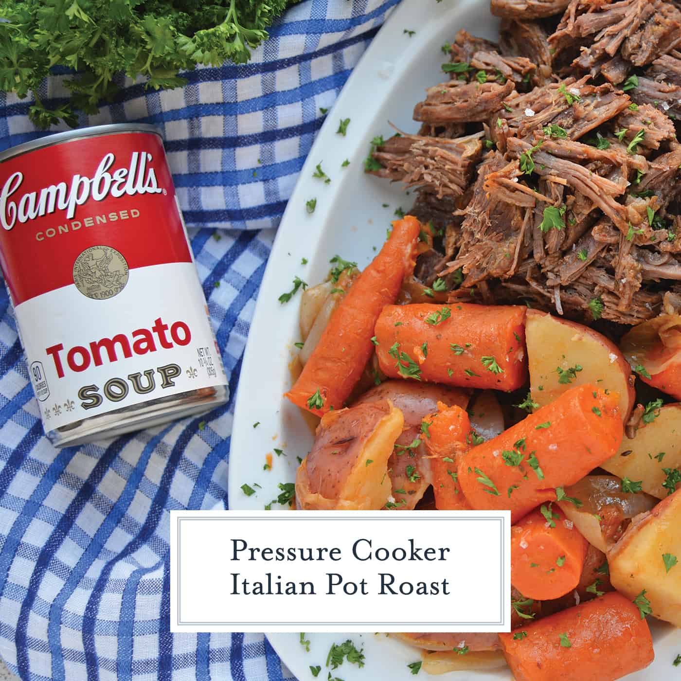 Shredded Italian Pot Roast