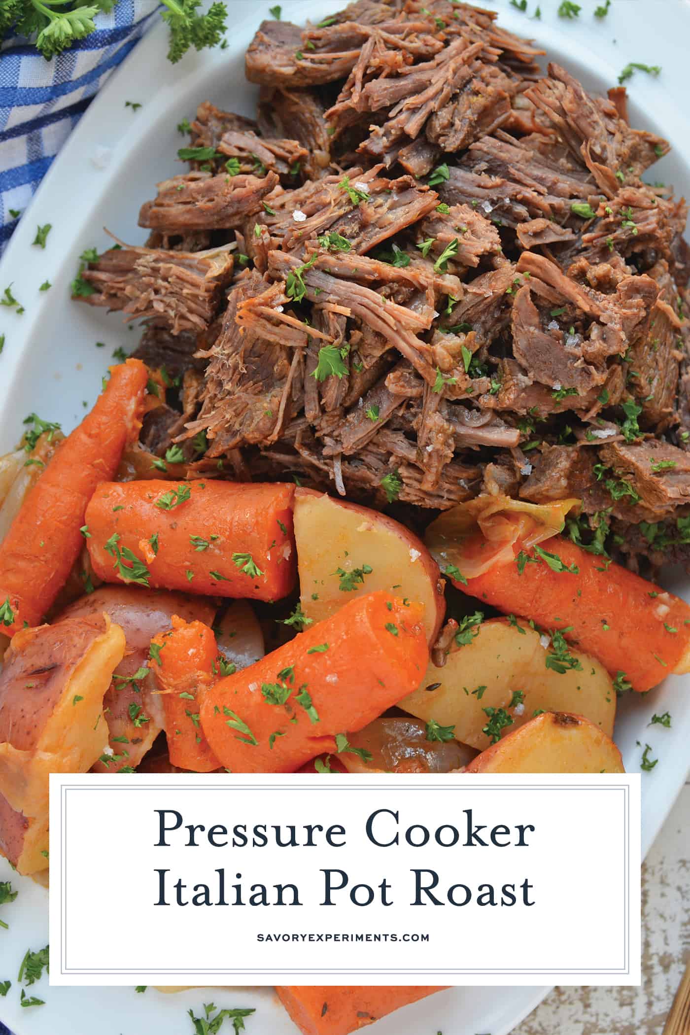 Shredded Pot Roast for Pinterest