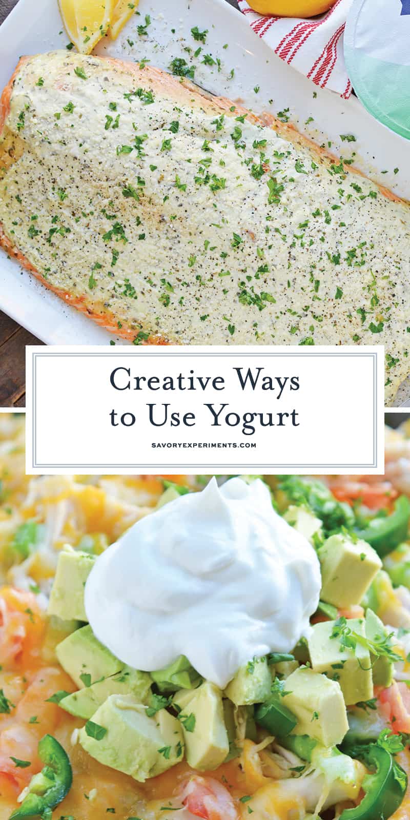 Creative ways to use yogurt for pinterest