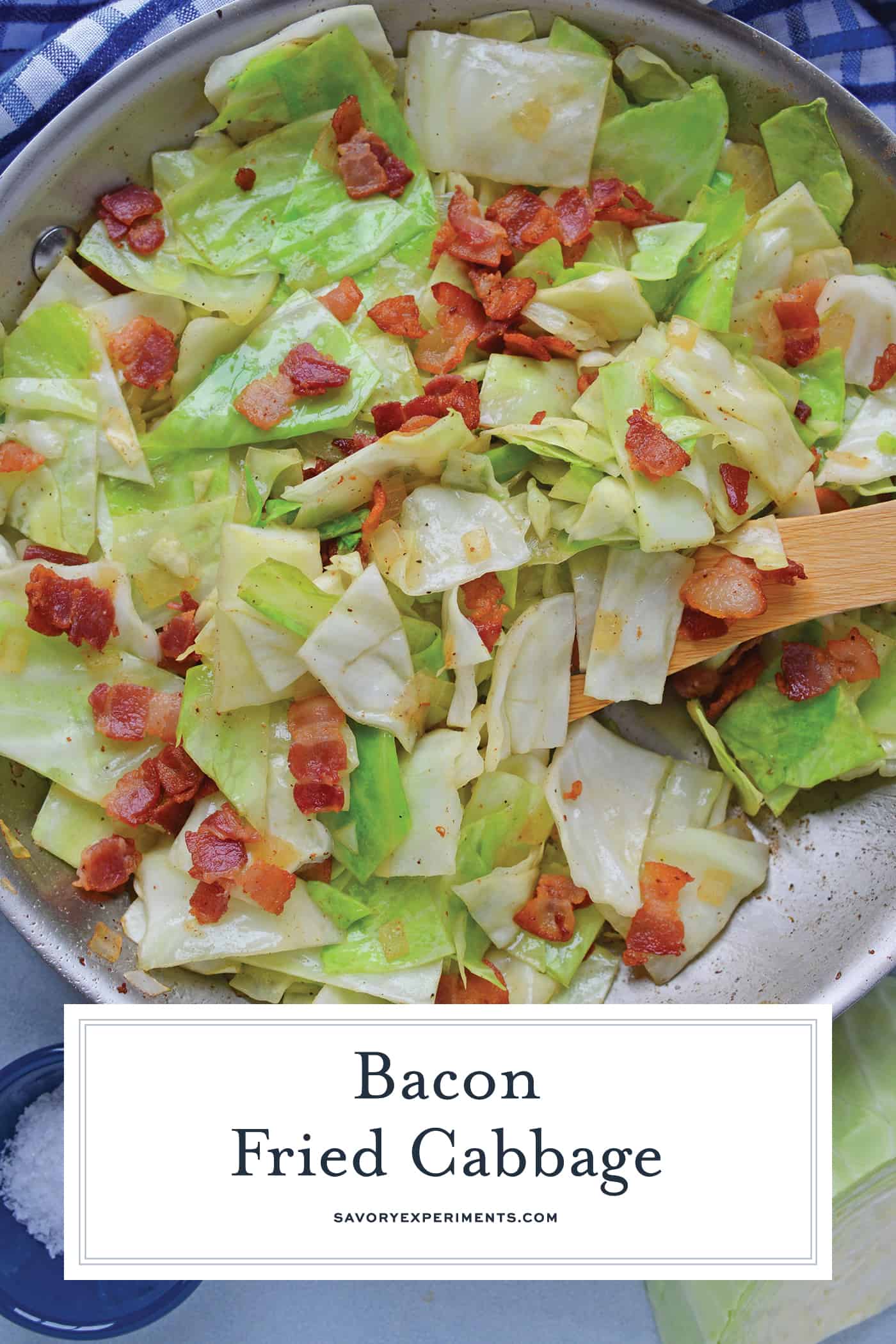 Bacon Fried Cabbage Southern Style Fried Cabbage with Bacon