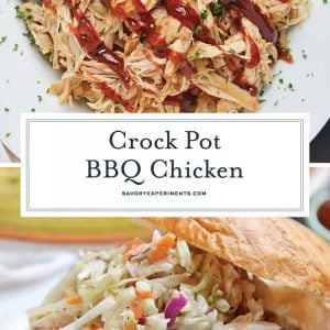 Crockpot BBQ Chicken for Pinterest
