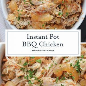 Instant Pot BBQ Chicken for Pinterest