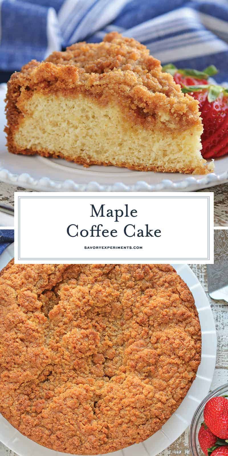 Maple Coffee Cake for Pinterest