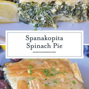 Spanakopita Spinach Pie for Pinterest