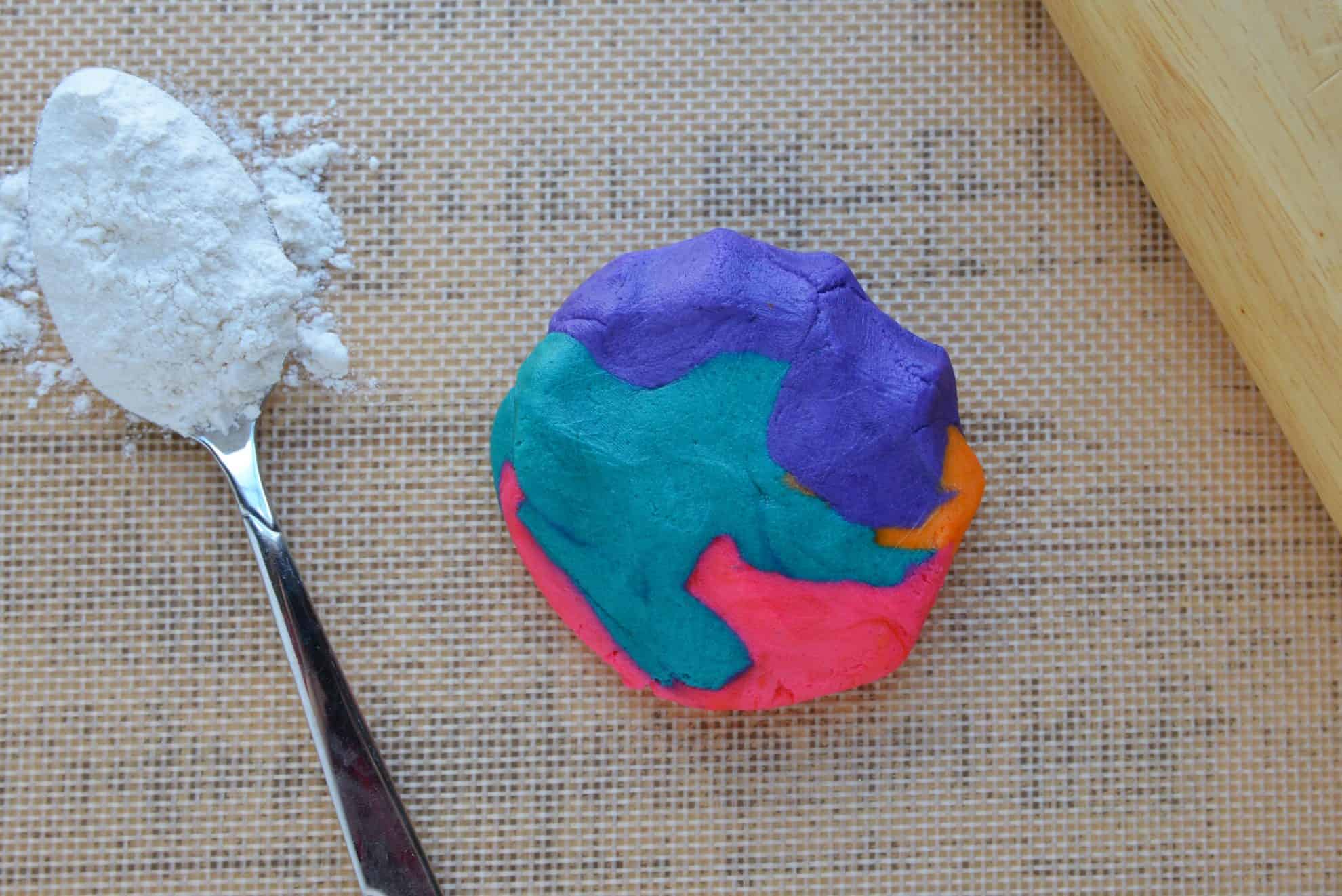 Tie Dye Sugar Cookie Dough