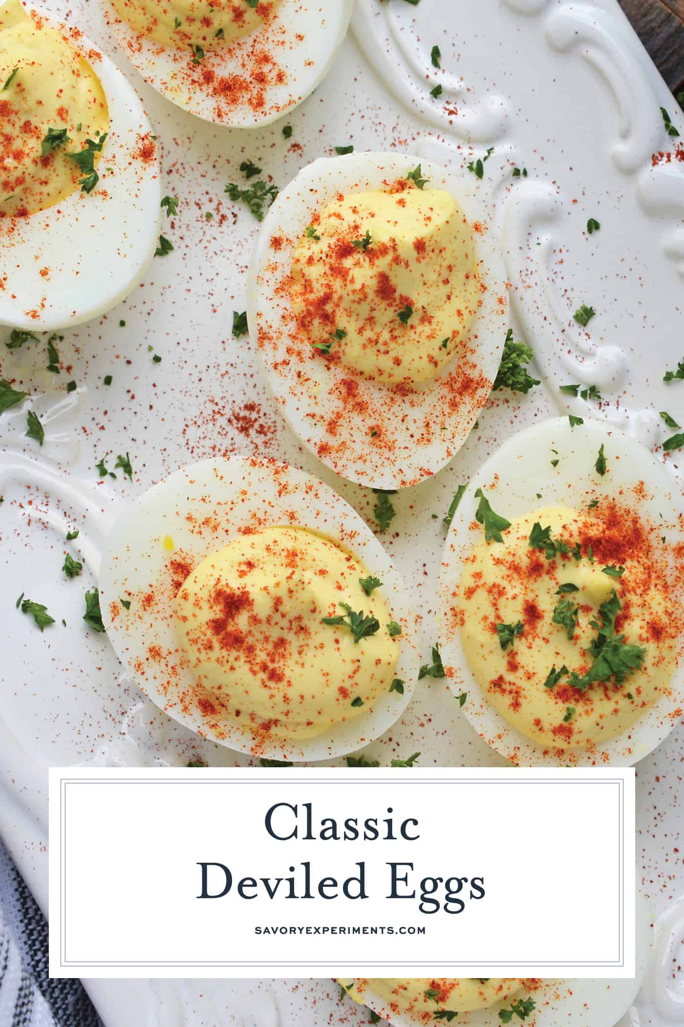 classic deviled eggs for pinterest 