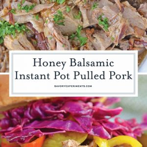 Honey Balsamic Pulled Pork for Pinterest