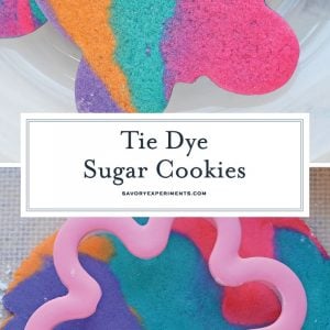 Tie Dye Sugar Cookies for Pinterest