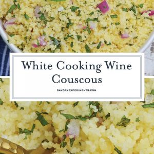 Lemon couscous with mint for pinterest