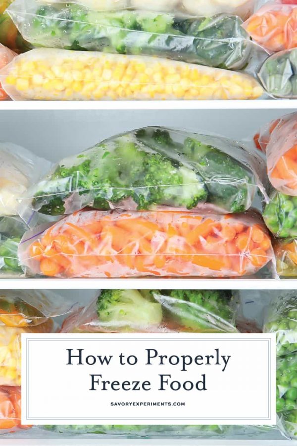 How to Properly Freeze Food Keep Food Frozen Longer!