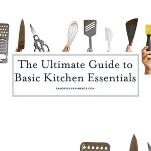 guide to basic kitchen essentials