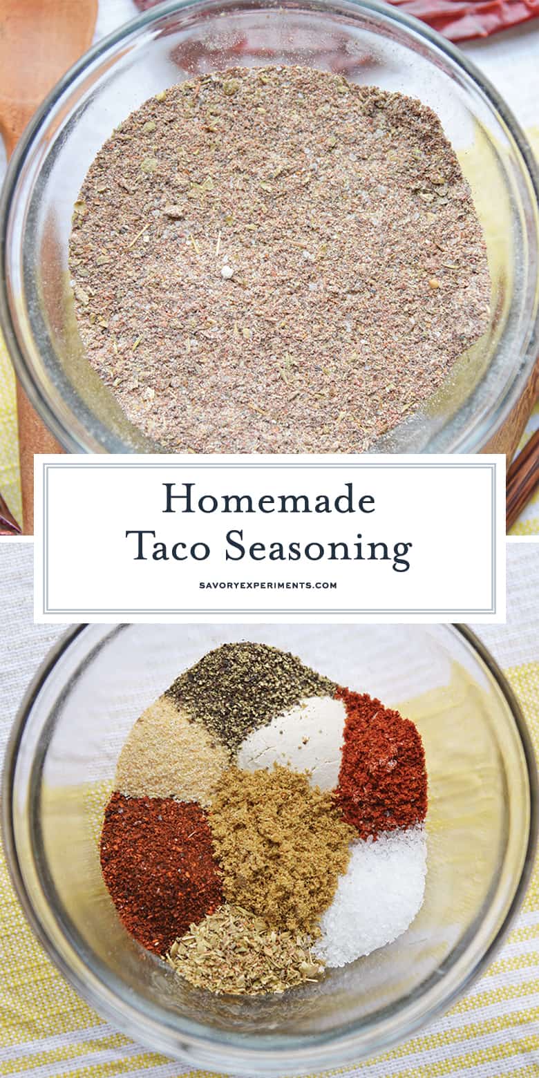 homemade taco seasoning for pinterest 
