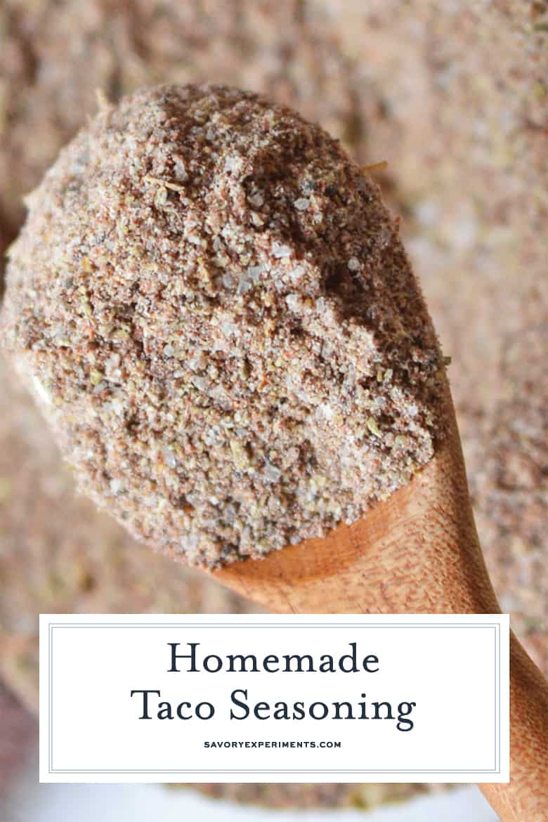 close up of taco seasoning 