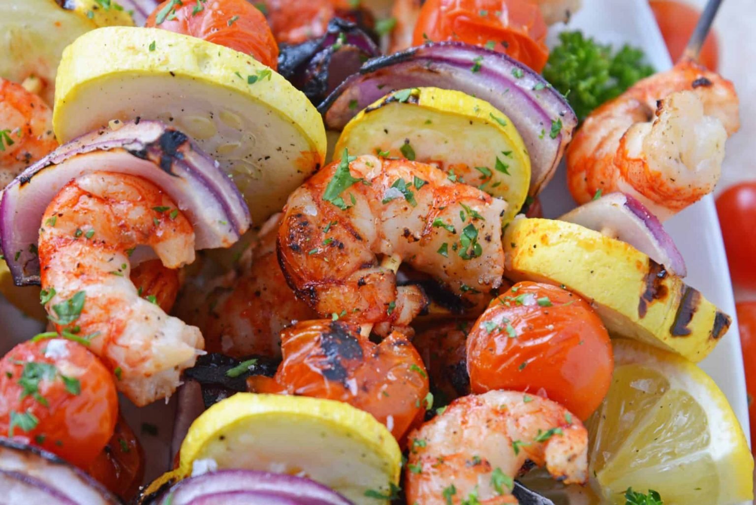 what to serve with shrimp kabobs