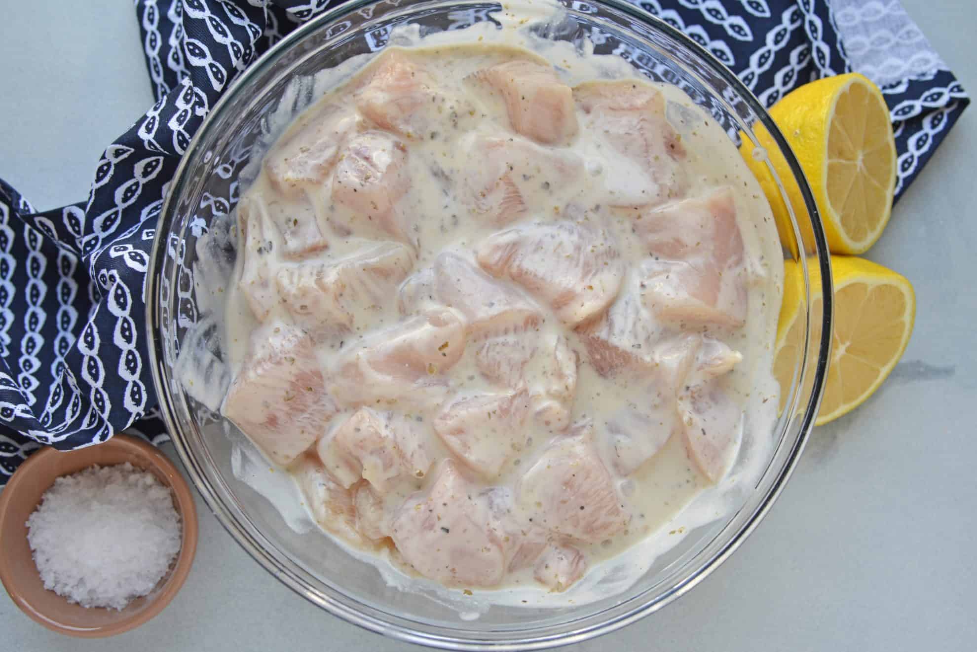 marinating chicken in greek yogurt