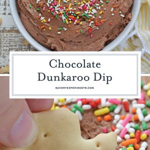 chocolate dunkaroo dip for pinterest