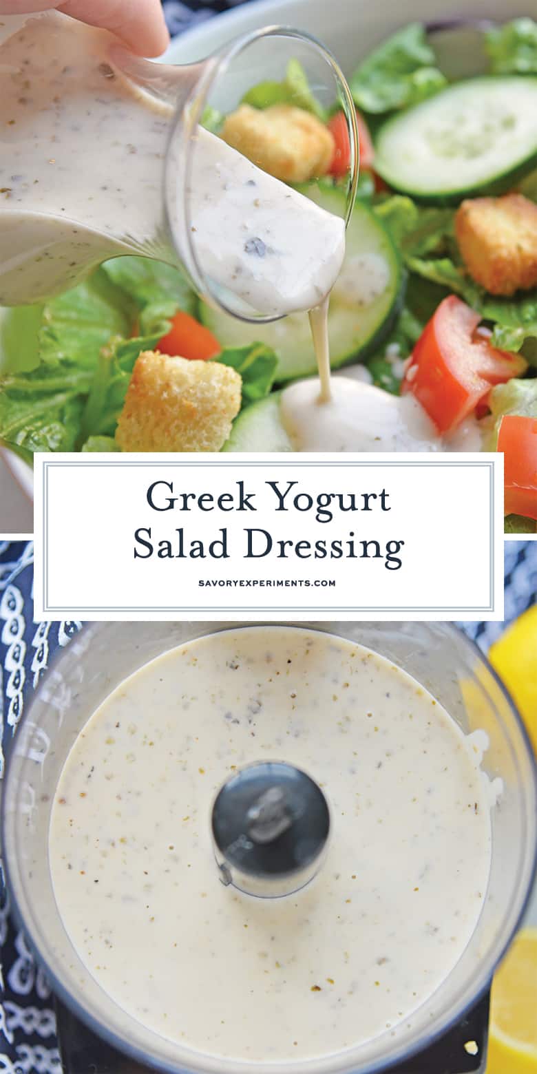 greek yogurt salad dressing for pinterest 