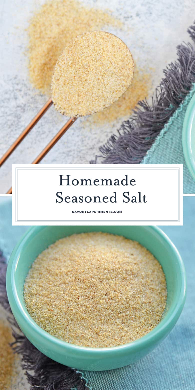 Homemade Seasoned Salt - Easy Seasoning Salt Recipe