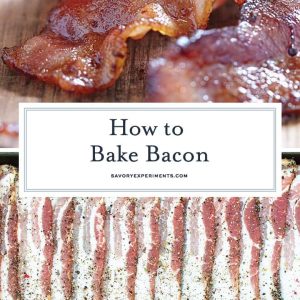 How to Cook Bacon in the Oven for Pinterest