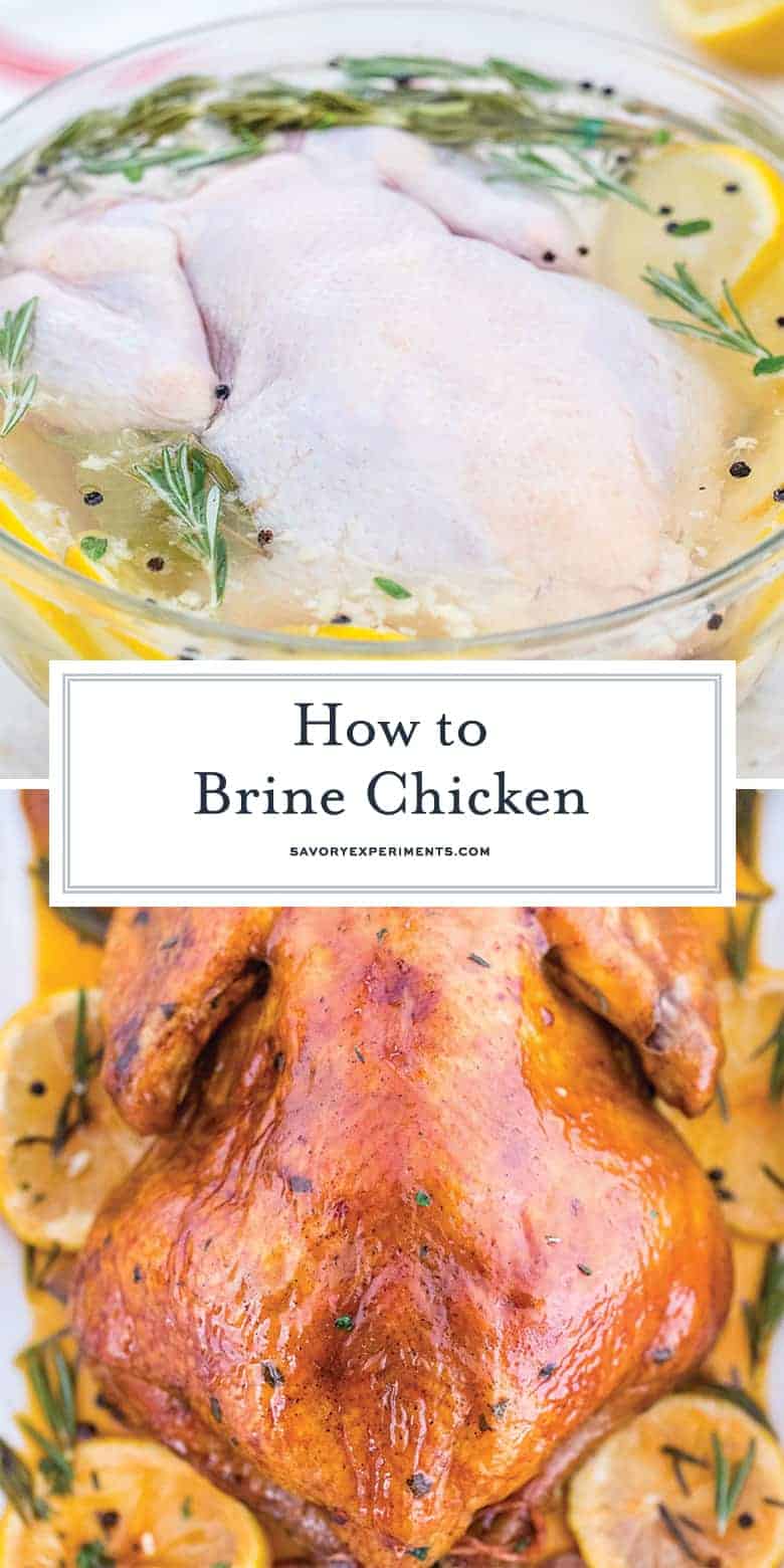 how to brine chicken for pinterest