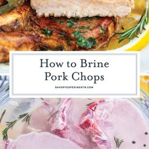 How to Brine Pork Chops for Pinterest