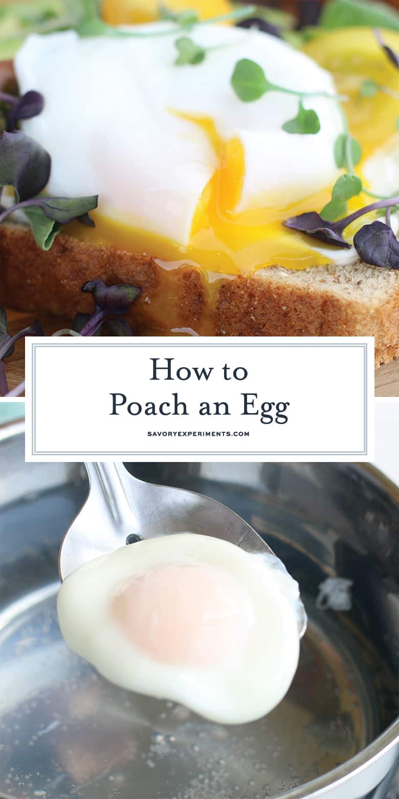 How to Poach an Egg for Pinterest