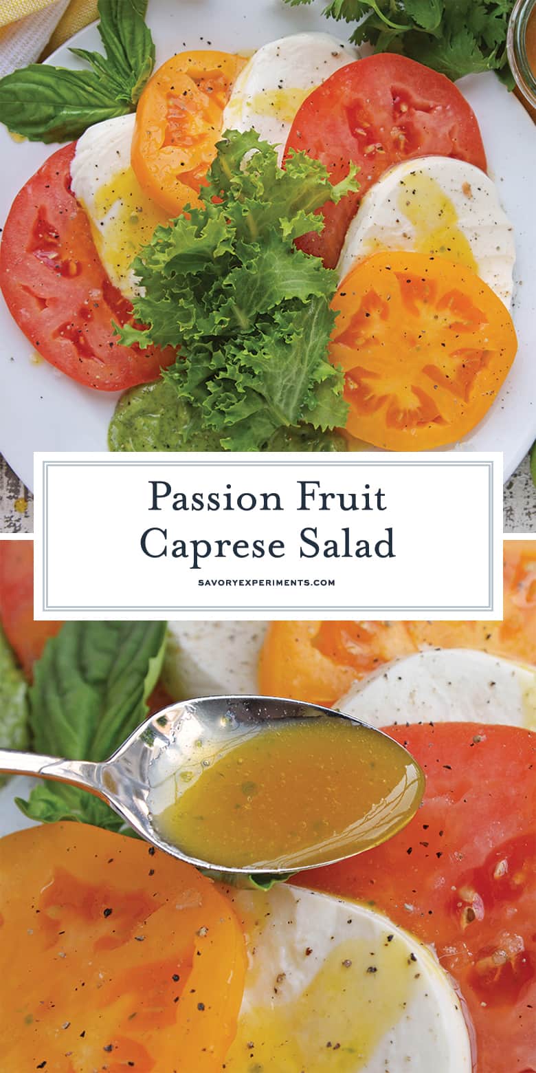 Passion Fruit Caprese Salad PIN 