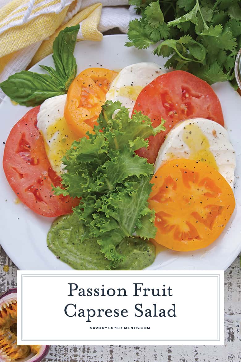 Caprese salad for pinterest